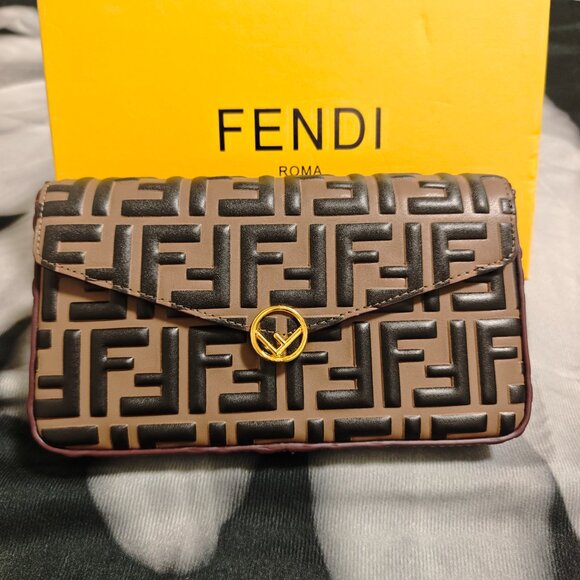 FENDI WALLET ON CHAIN WITH POUCHES - Picture 1 of 9